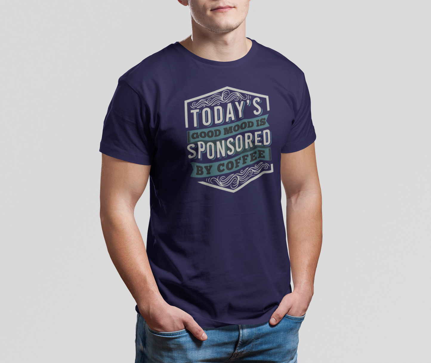 TODAY'S GOOD MOOD SPONSERED BY COFFEE MEN TEE