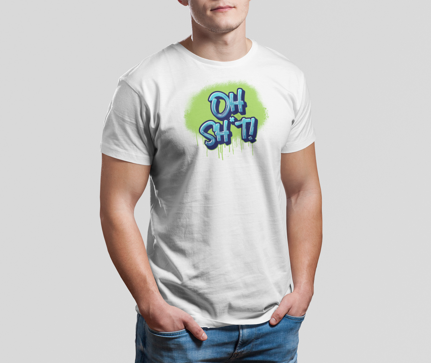 OH SHIT MEN TEE