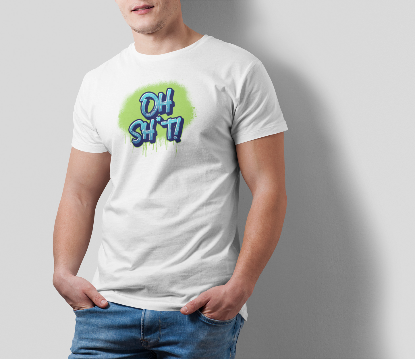 OH SHIT MEN TEE