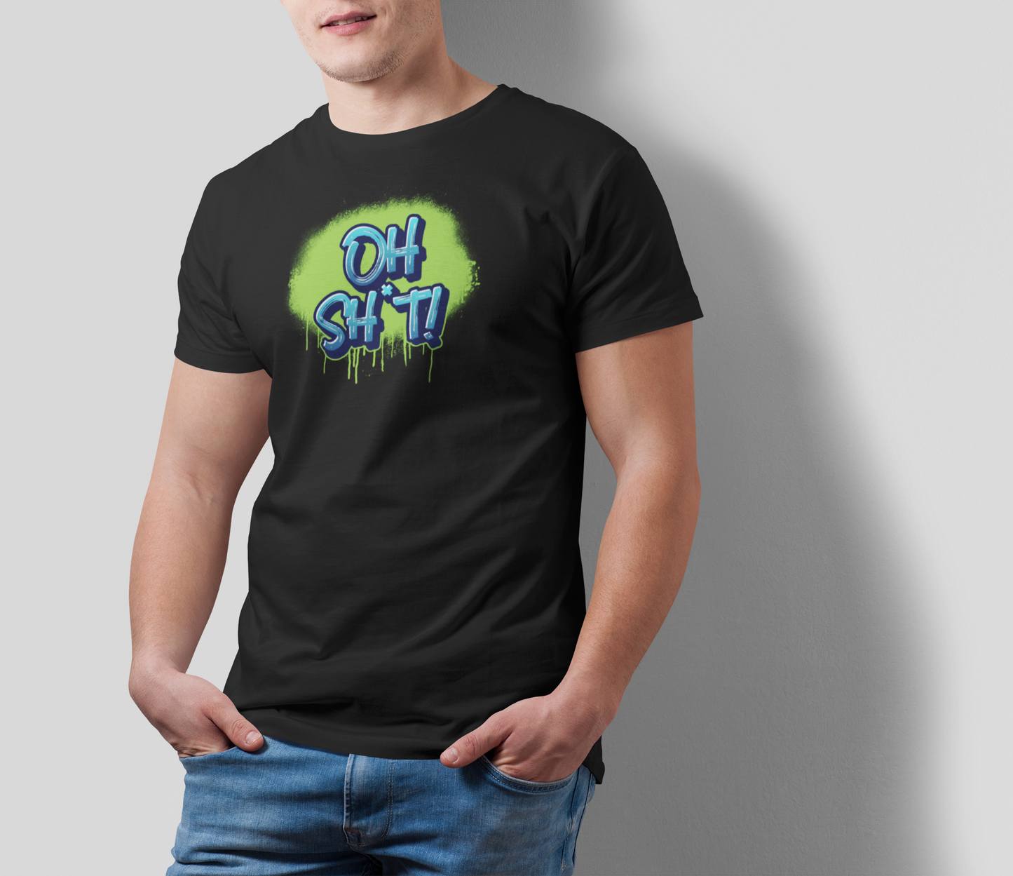 OH SHIT MEN TEE