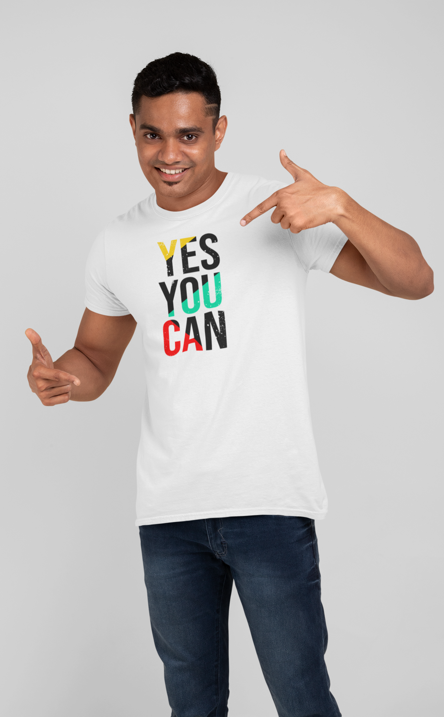 YES YOU CAN MEN TEE