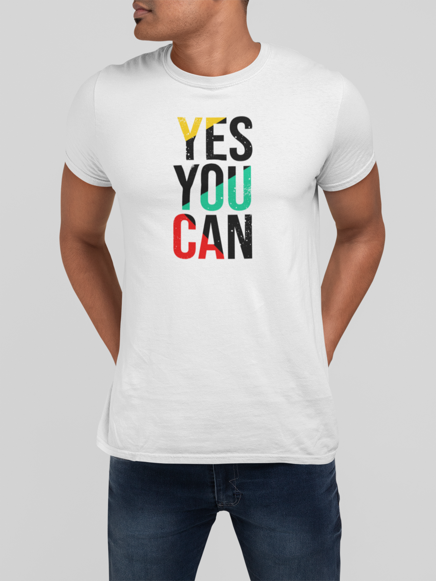 YES YOU CAN MEN TEE