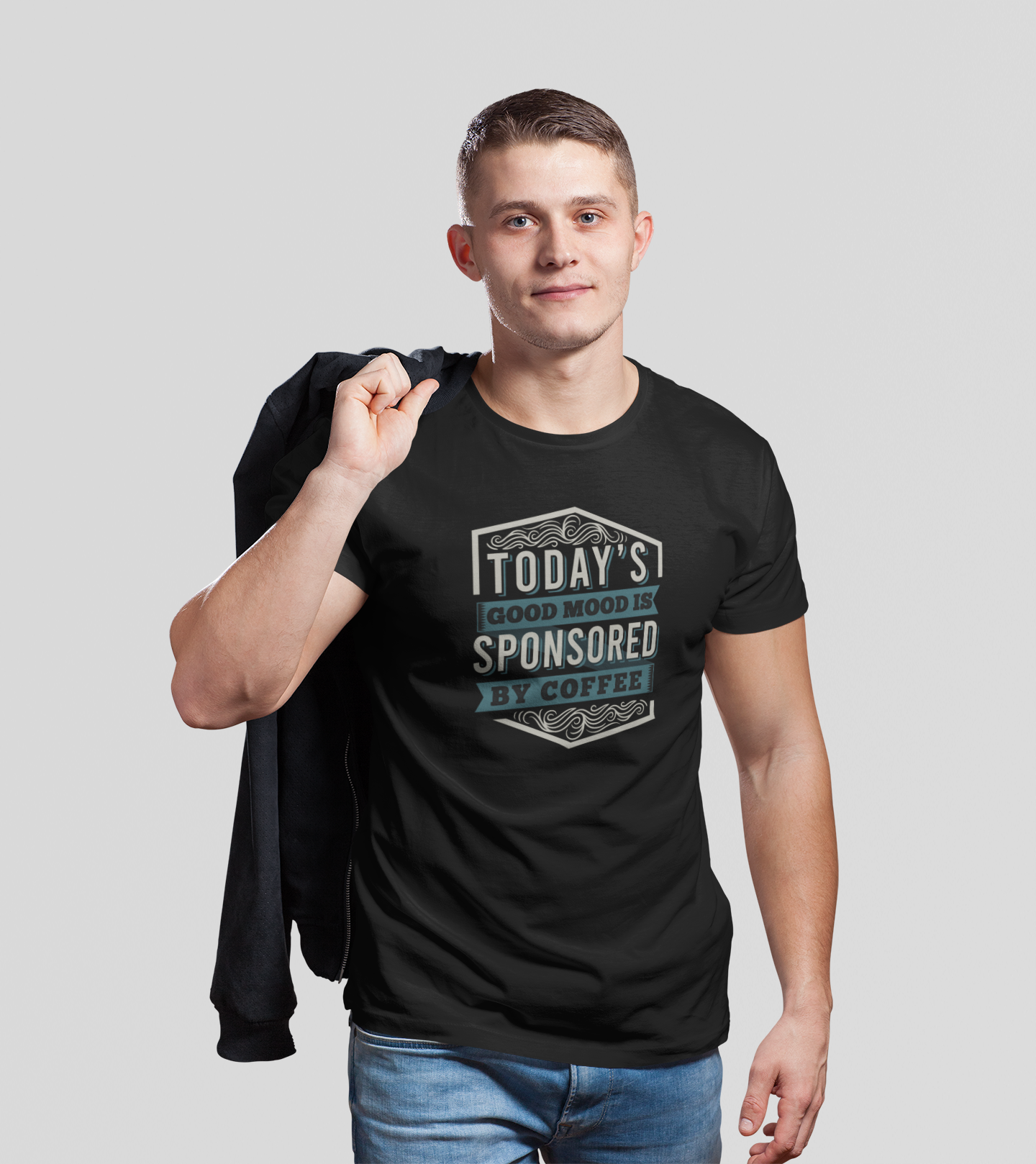 TODAY'S GOOD MOOD SPONSERED BY COFFEE MEN TEE