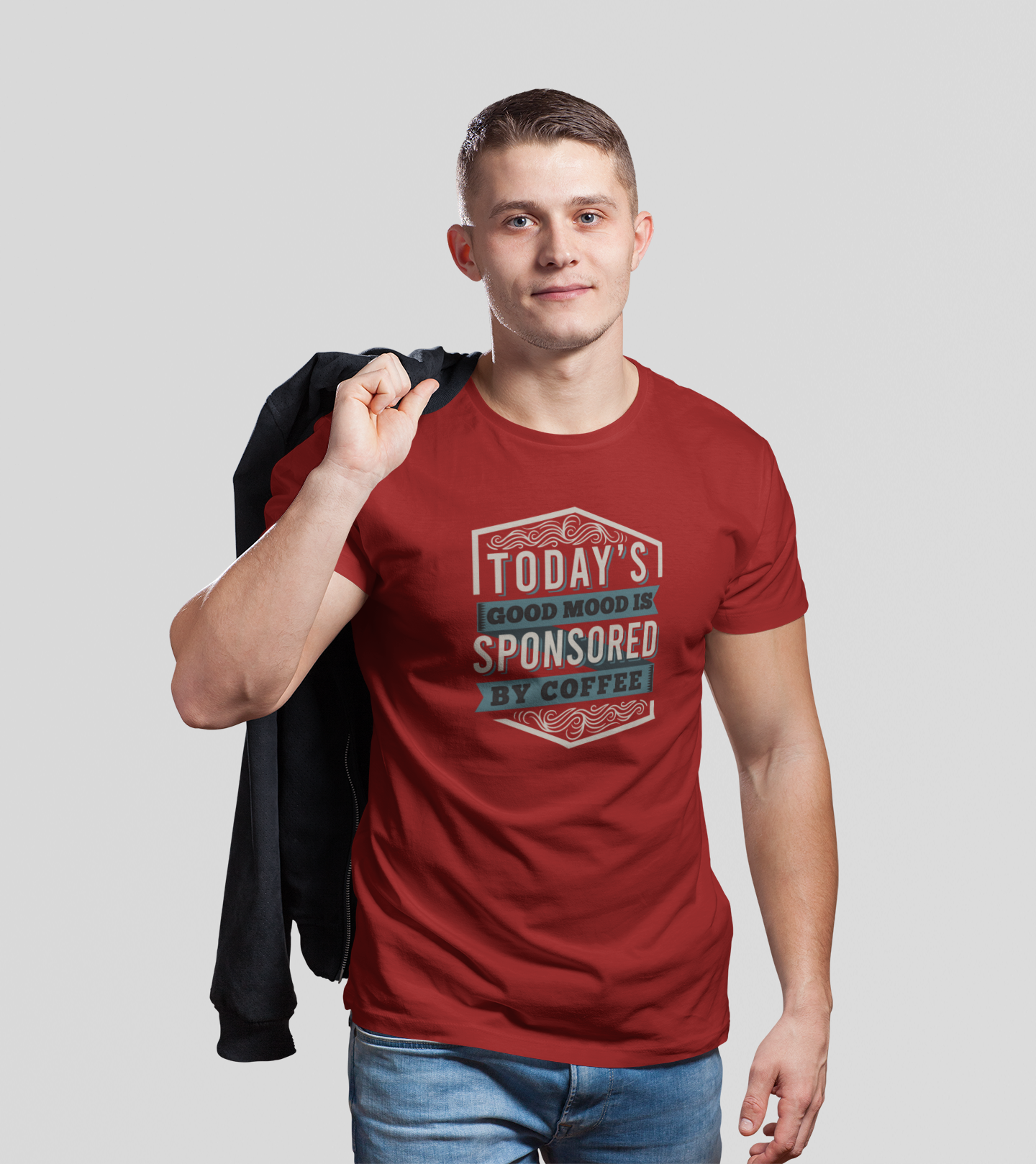TODAY'S GOOD MOOD SPONSERED BY COFFEE MEN TEE