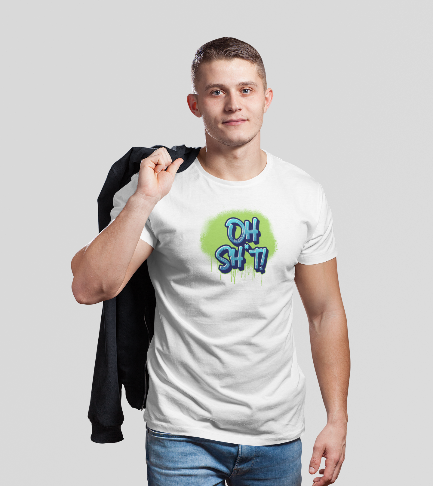 OH SHIT MEN TEE