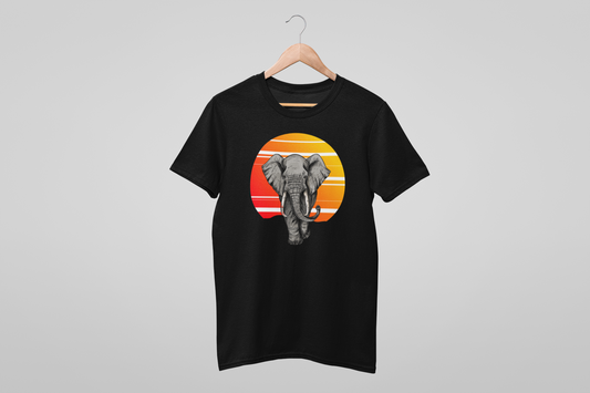 ELEPHANT AND THE SUN MEN TEE