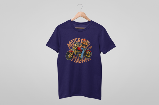 MOTORCYCLE MADNESS MEN TEE