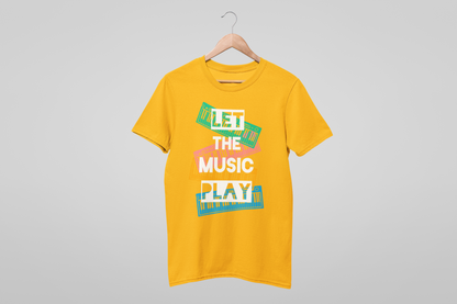 LET THE MUSIC PLAY MEN TEE