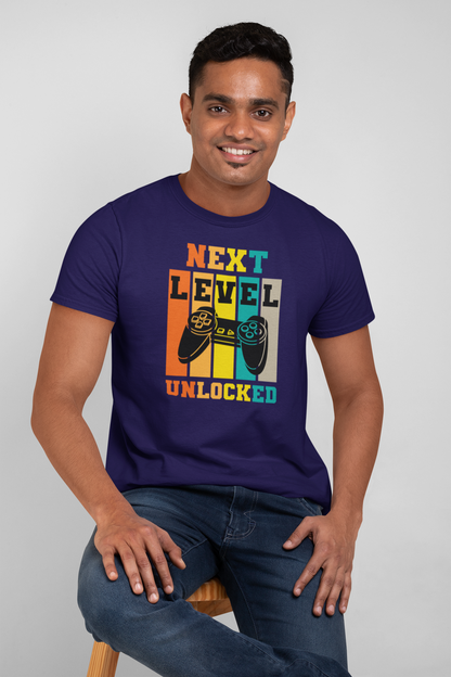 NEXT LEVEL UNLOCKED MEN TEE