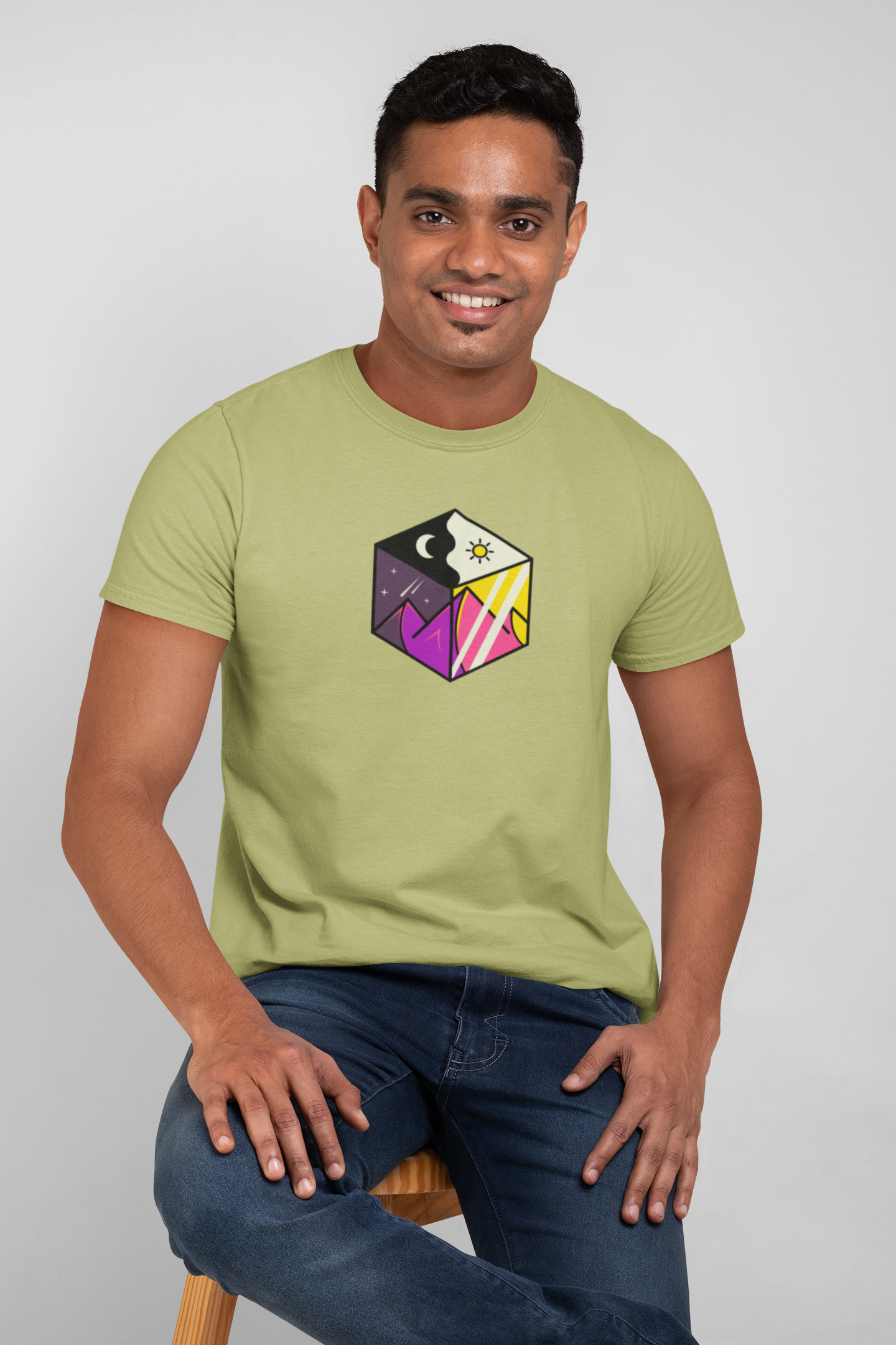 CUBE MEN TEE