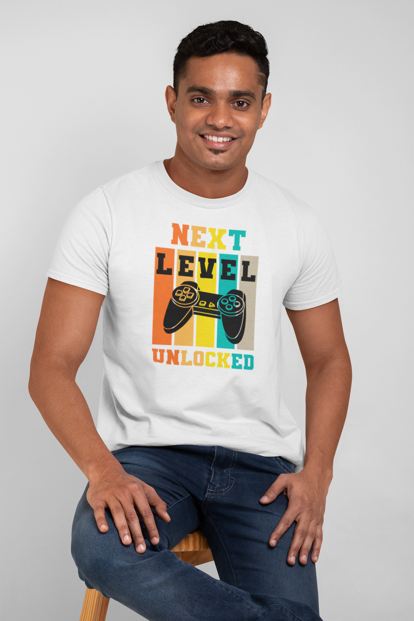 NEXT LEVEL UNLOCKED MEN TEE