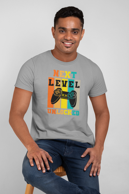 NEXT LEVEL UNLOCKED MEN TEE