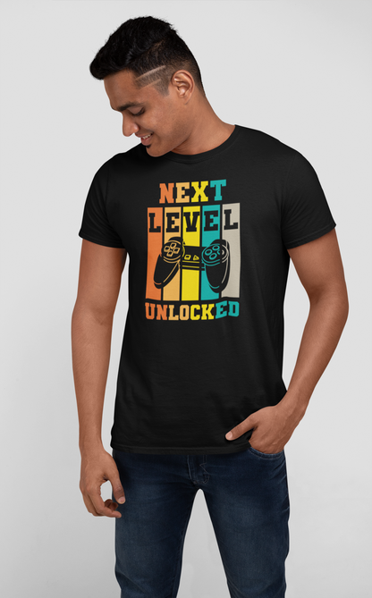 NEXT LEVEL UNLOCKED MEN TEE