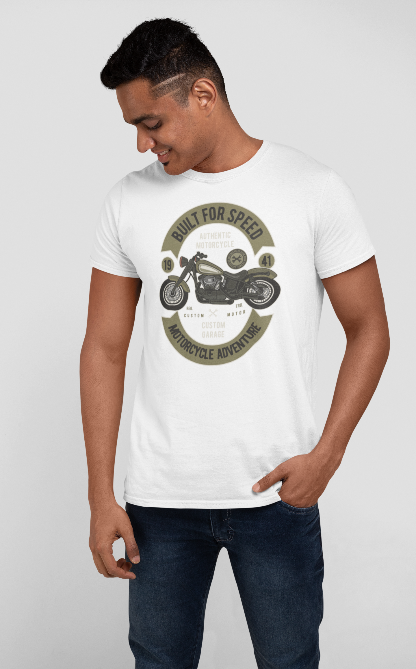 BUILT FOR SPEED MEN TEE