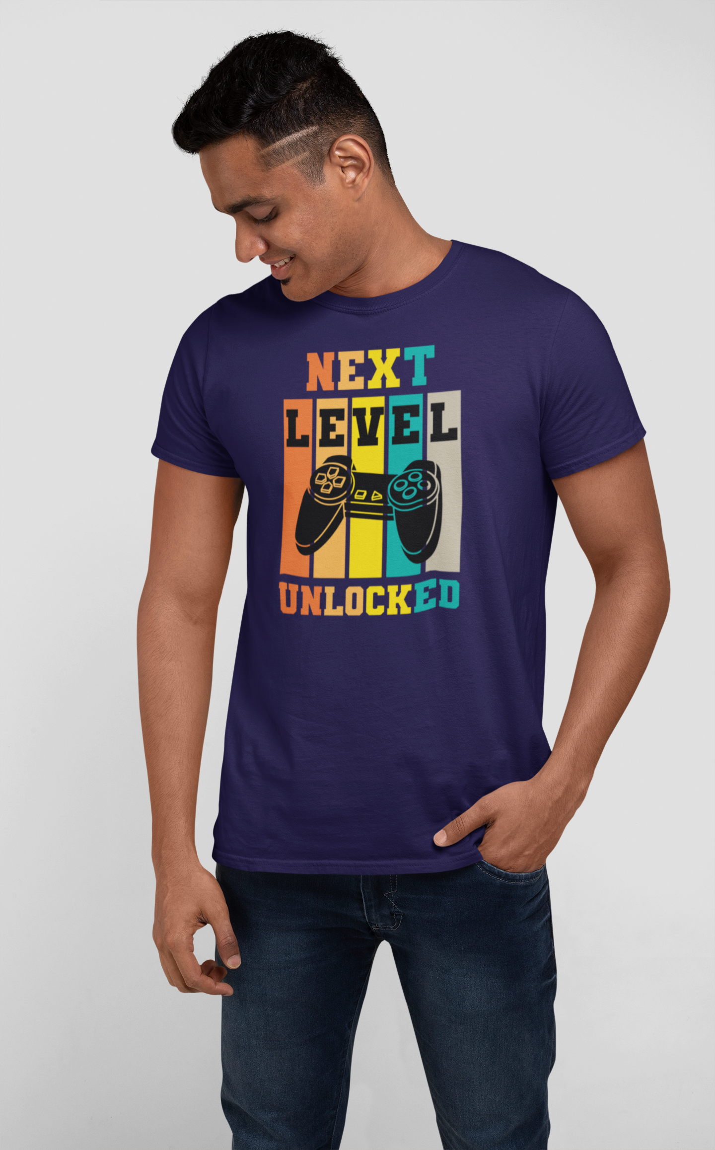 NEXT LEVEL UNLOCKED MEN TEE