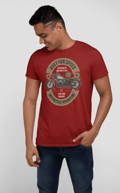 BUILT FOR SPEED MEN TEE