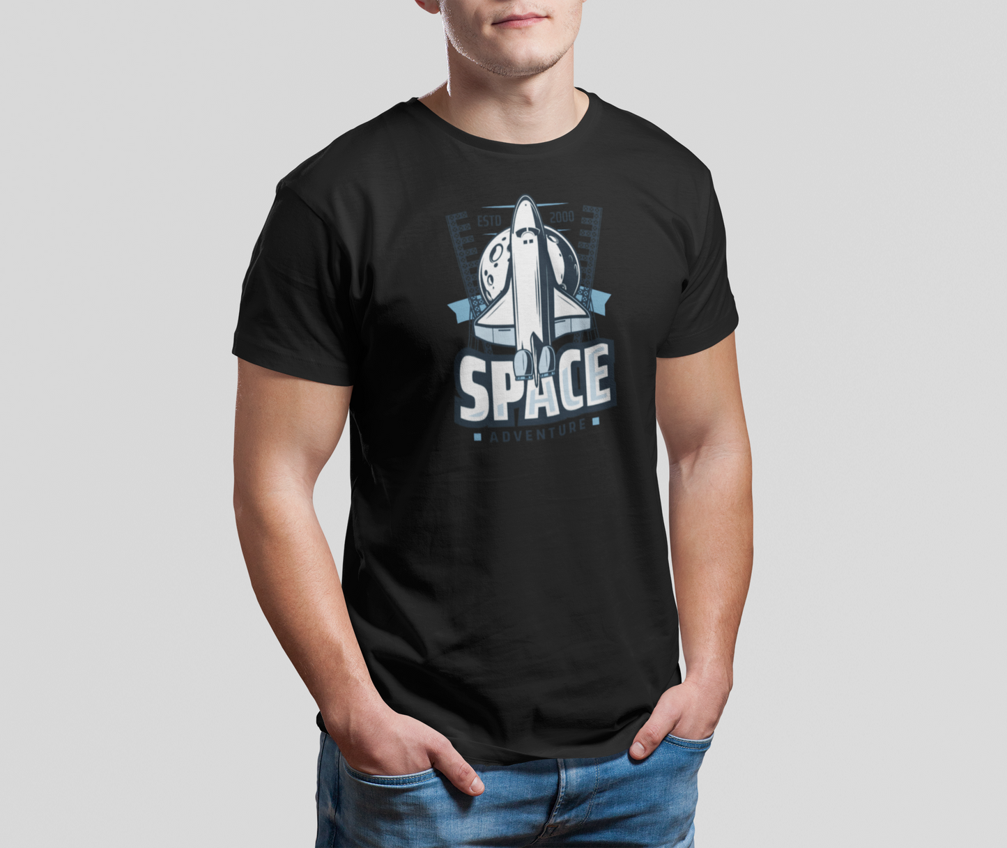 SPACE ADVENTURE MEN TEE