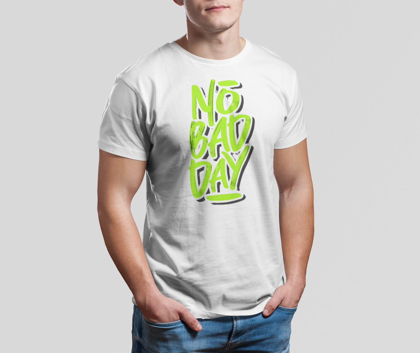 NO BAD DAY MEN TEE