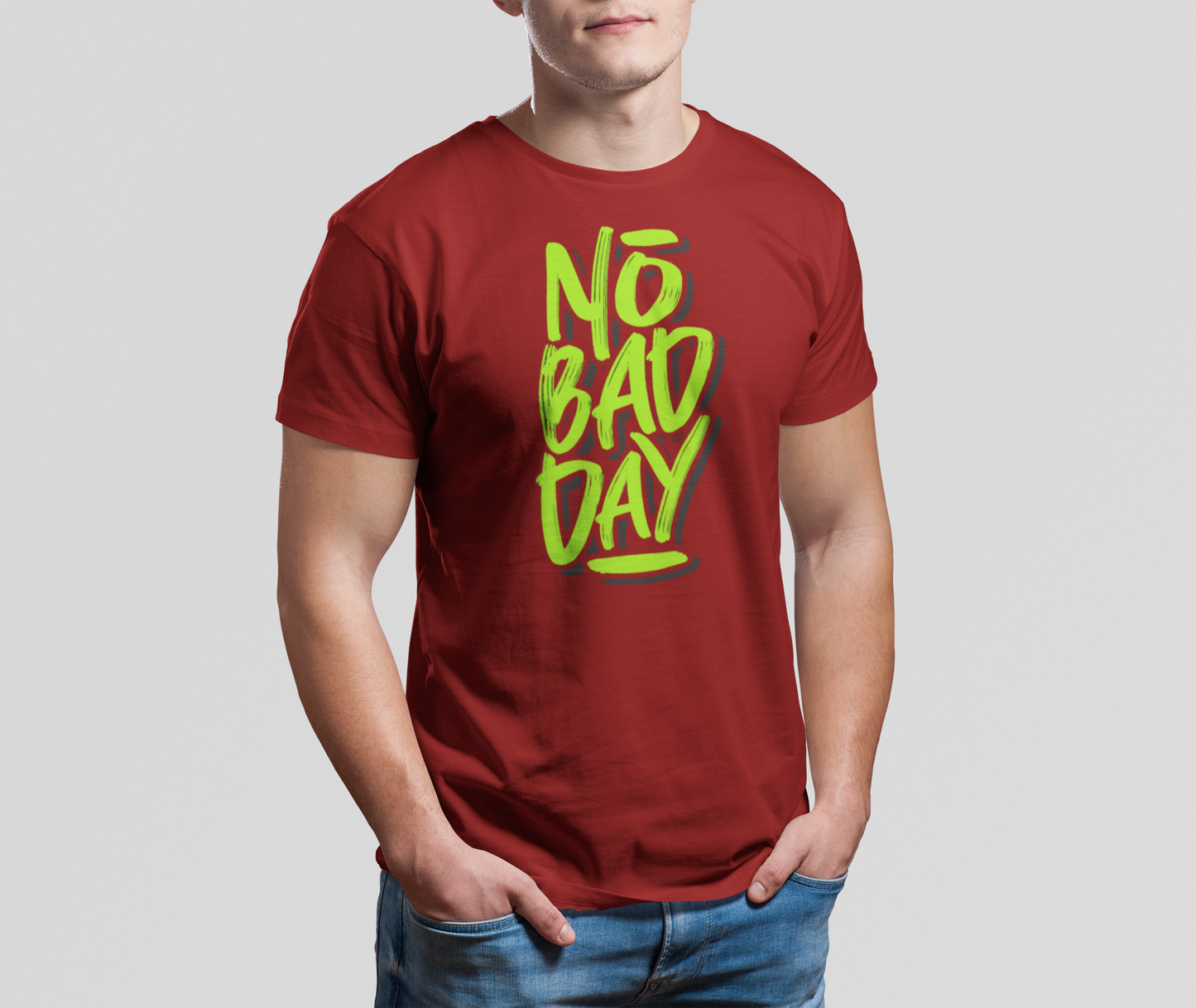 NO BAD DAY MEN TEE