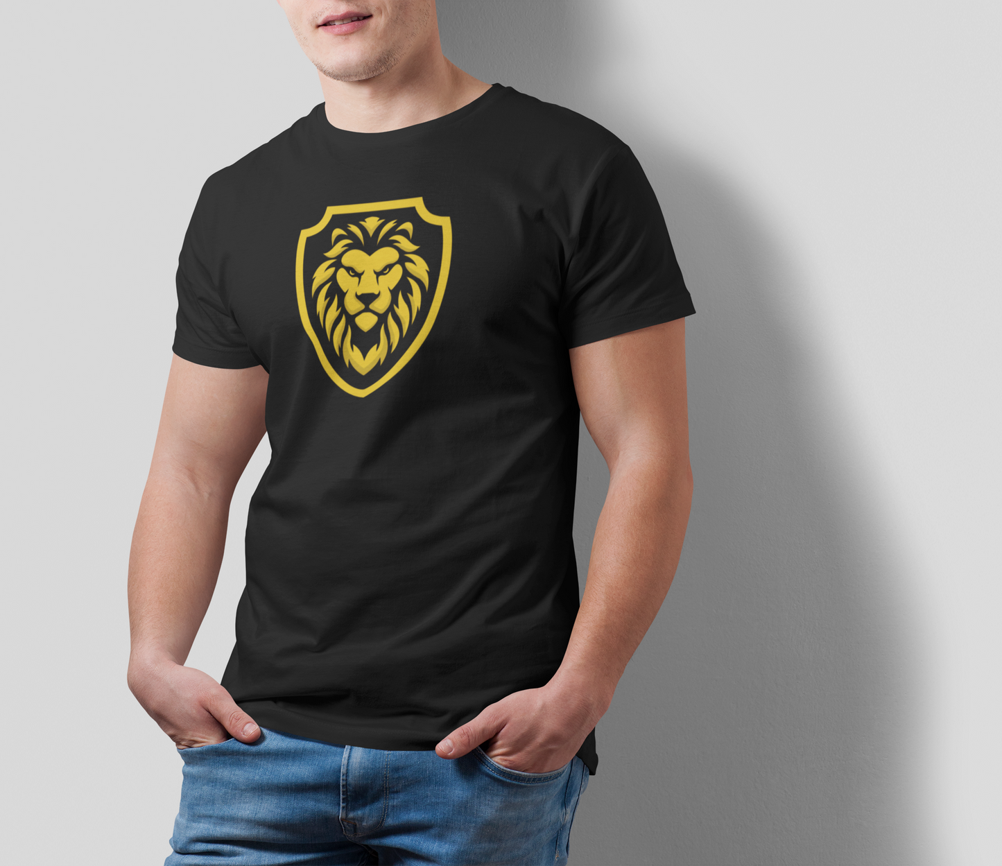 LION FACE MEN TEE