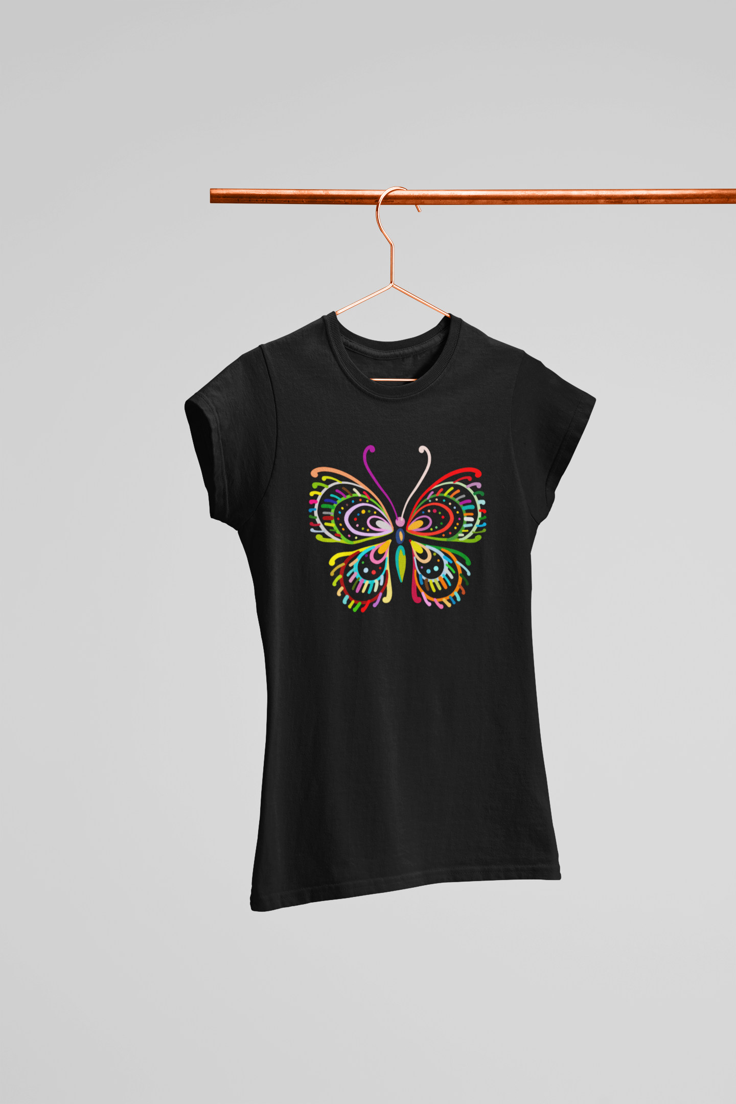 BUTTERFLY WOMEN T-SHIRT