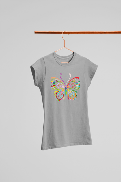 BUTTERFLY WOMEN T-SHIRT