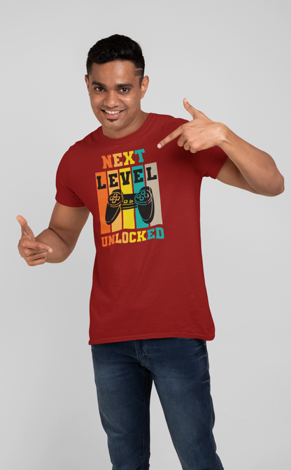 NEXT LEVEL UNLOCKED MEN TEE