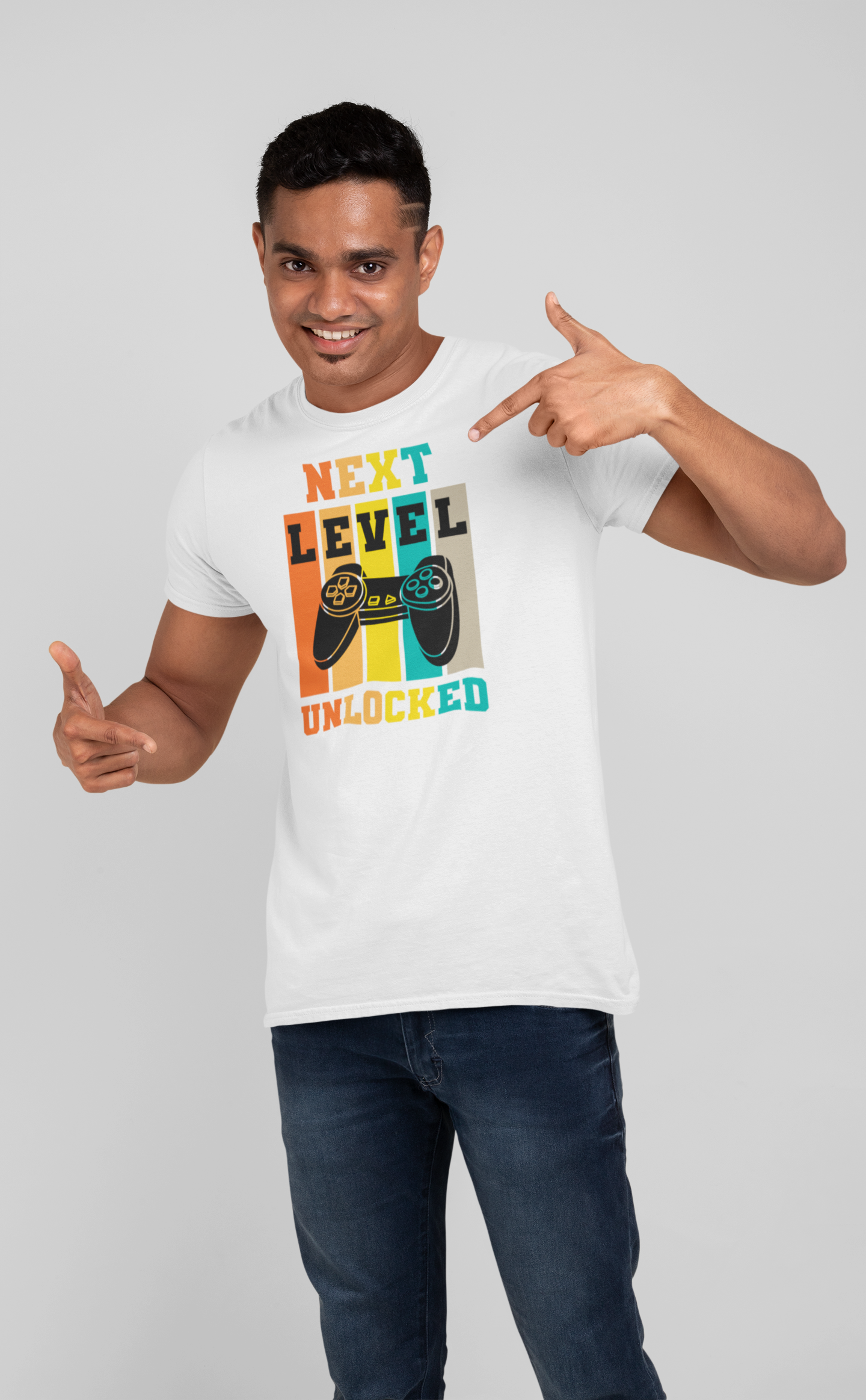 NEXT LEVEL UNLOCKED MEN TEE