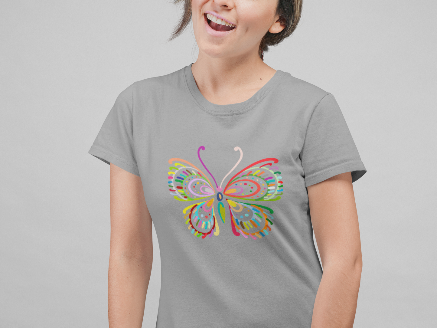 BUTTERFLY WOMEN T-SHIRT