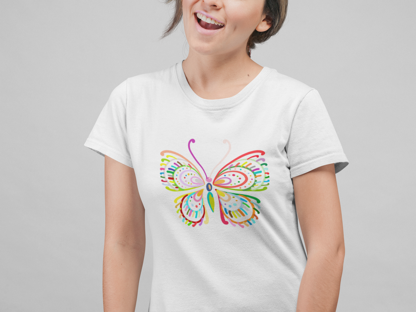 BUTTERFLY WOMEN T-SHIRT