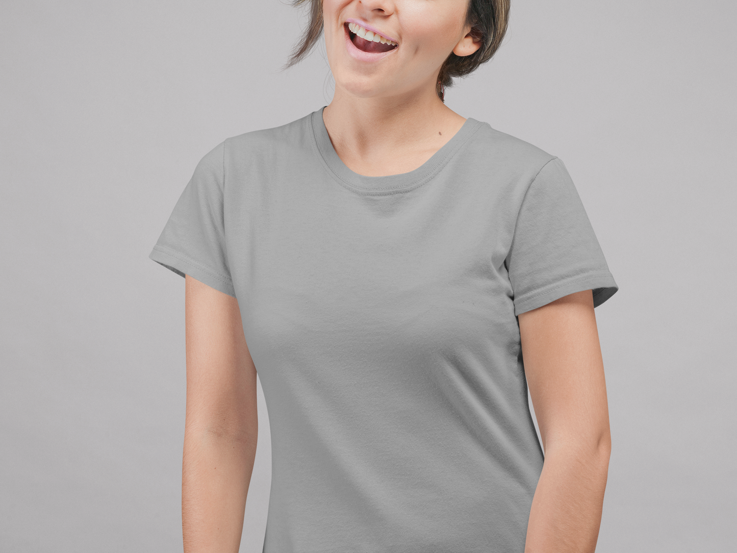 SOLID WOMEN T-SHIRT