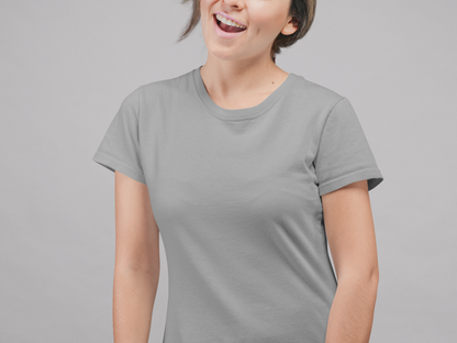 SOLID WOMEN T-SHIRT