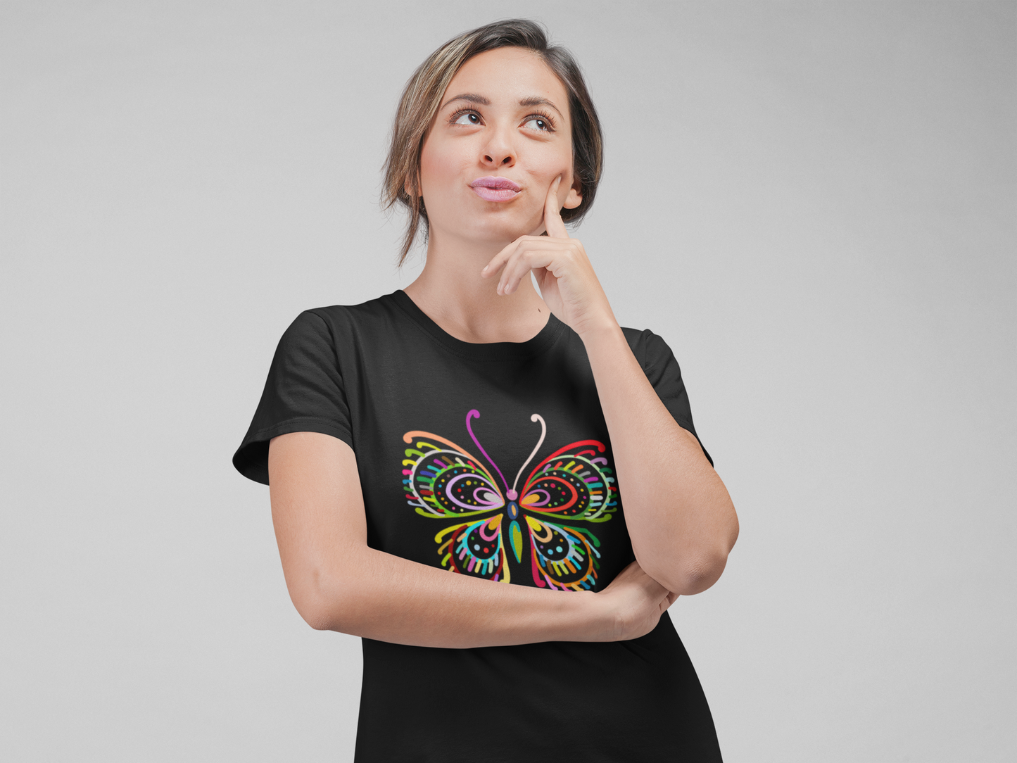 BUTTERFLY WOMEN T-SHIRT