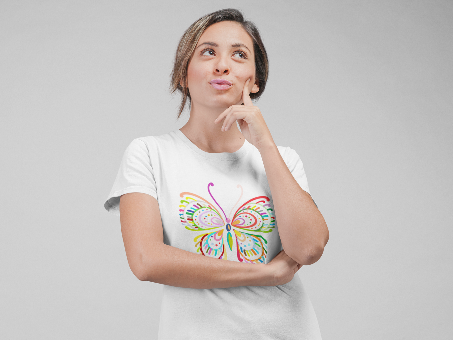 BUTTERFLY WOMEN T-SHIRT