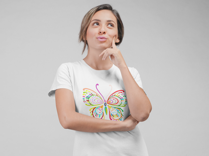 BUTTERFLY WOMEN T-SHIRT