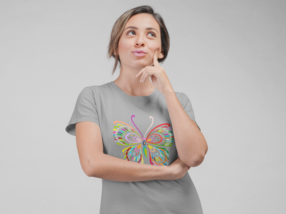 BUTTERFLY WOMEN T-SHIRT