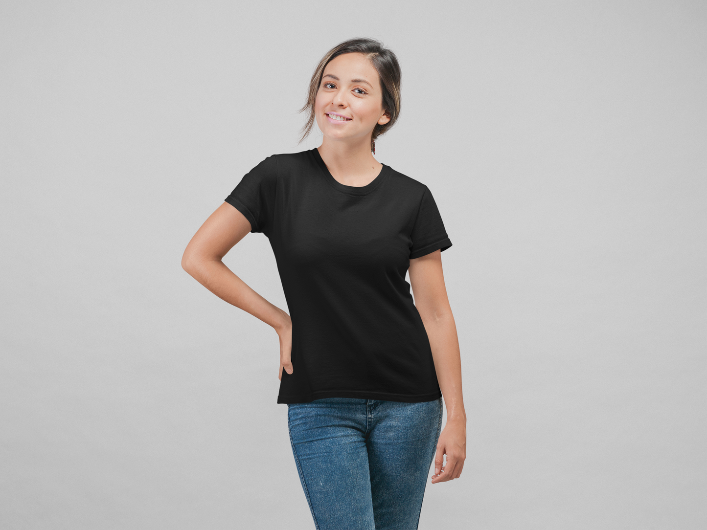 SOLID WOMEN T-SHIRT