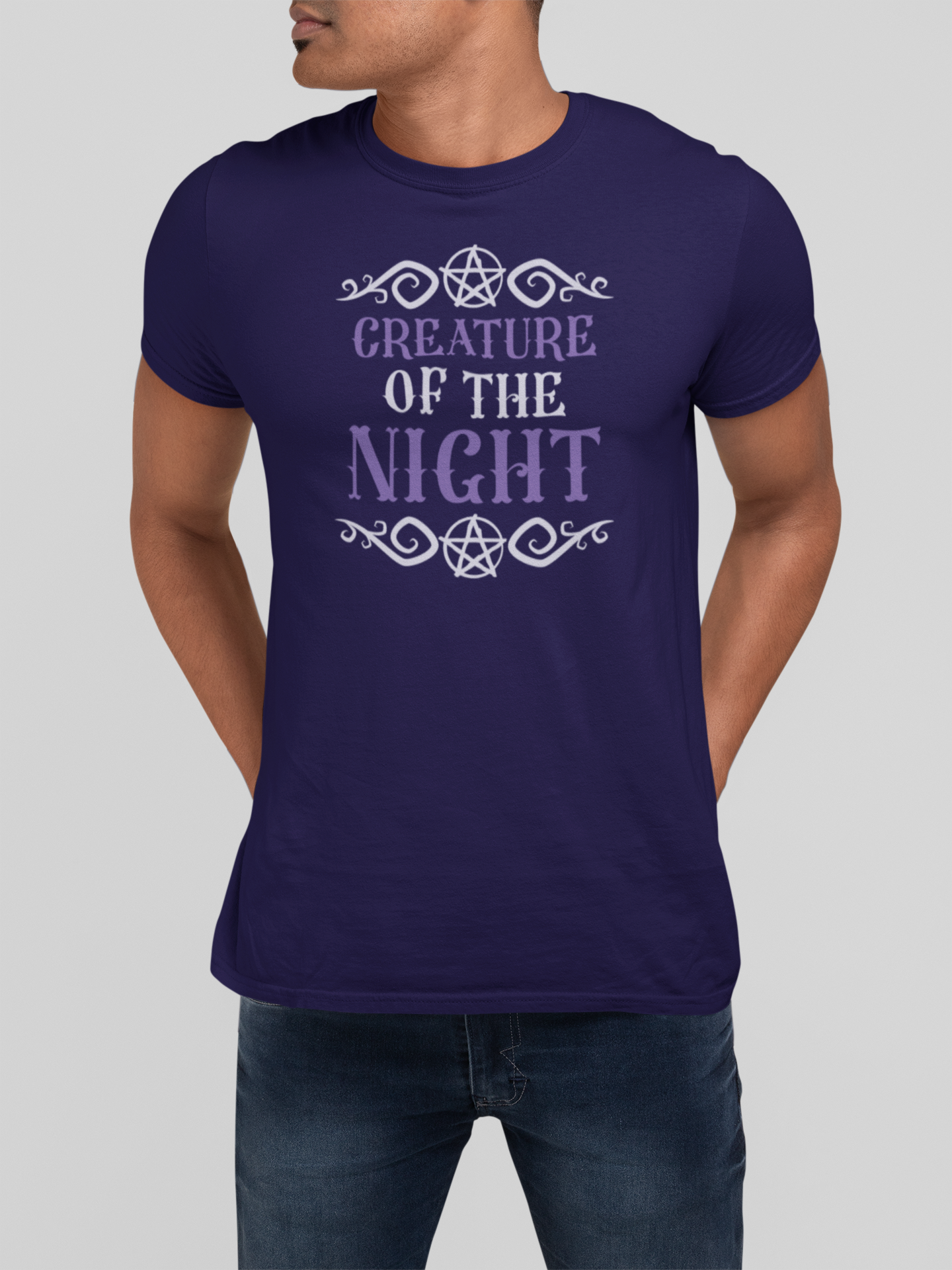 CREATURE OF THE NIGHT MEN TEE