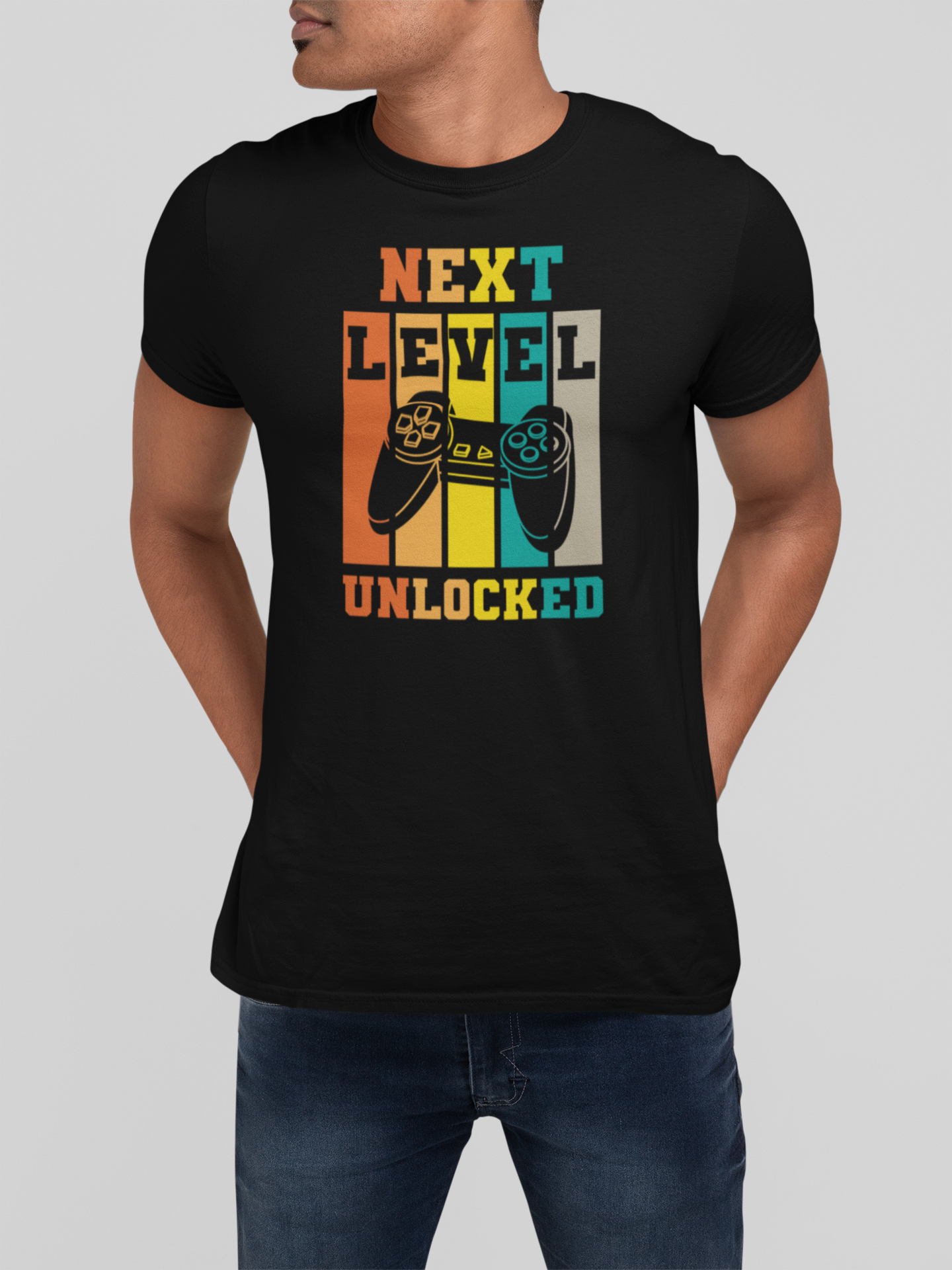 NEXT LEVEL UNLOCKED MEN TEE