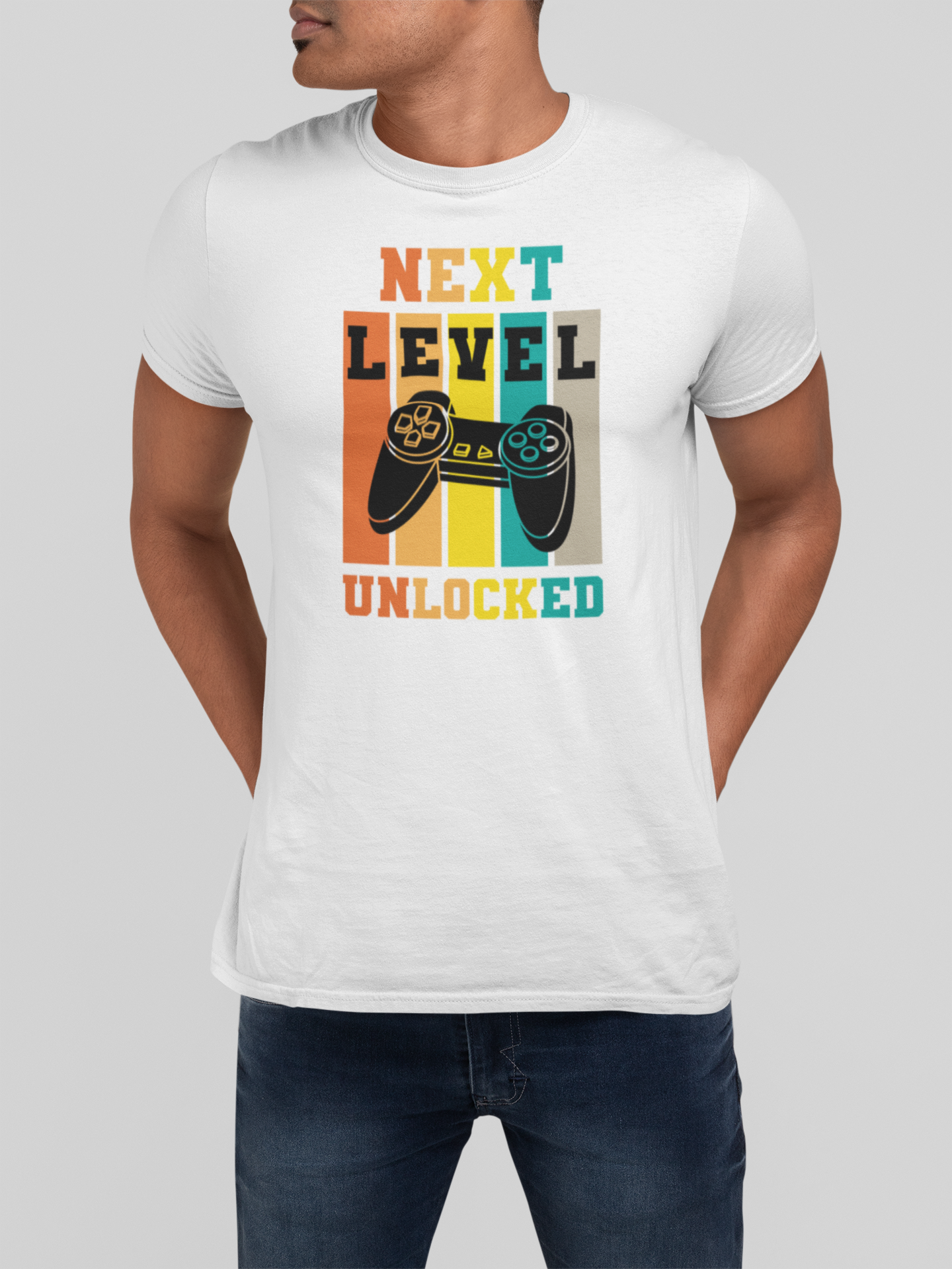 NEXT LEVEL UNLOCKED MEN TEE