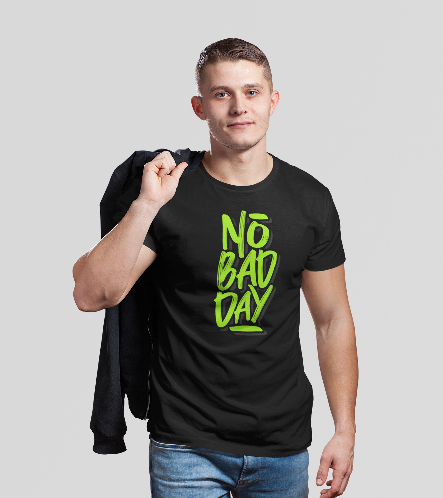 NO BAD DAY MEN TEE