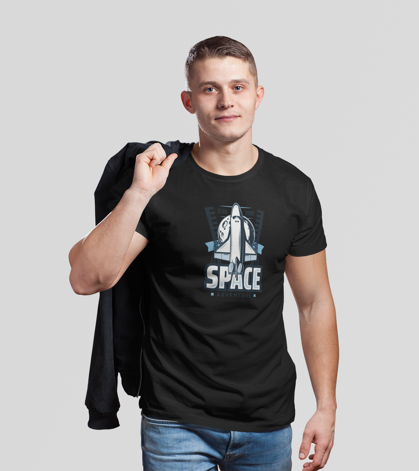 SPACE ADVENTURE MEN TEE